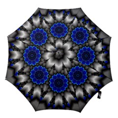 Kaleidoscope Abstract Round Hook Handle Umbrellas (small) by Pakrebo