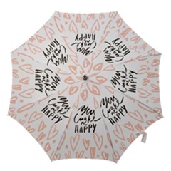 You Mak Me Happy Hook Handle Umbrellas (large) by alllovelyideas
