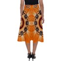 Abstract Kaleidoscope Colorful Perfect Length Midi Skirt View2