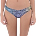 Tile Design Art Mosaic Pattern Reversible Hipster Bikini Bottoms View3