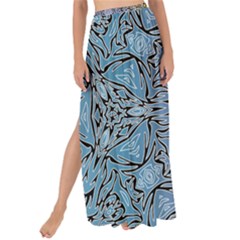 Tile Design Art Mosaic Pattern Maxi Chiffon Tie-up Sarong by Pakrebo
