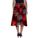 Abstract Depth Structure 3d Perfect Length Midi Skirt View2