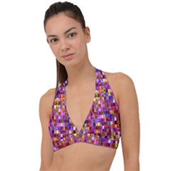Ml 108 Halter Plunge Bikini Top by ArtworkByPatrick