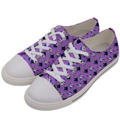Kawaii Grape Rootbeer Women s Low Top Canvas Sneakers by snowwhitegirl