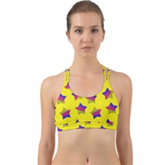 Ombre Glitter  Star Pattern Back Web Sports Bra by snowwhitegirl