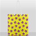 Ombre Glitter  Star Pattern Full Print Rope Handle Tote (Large) View1