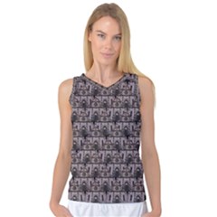 Gothic Church Pattern Women s Basketball Tank Top by snowwhitegirl