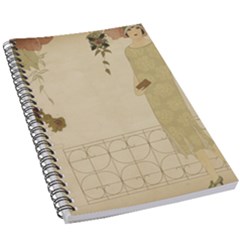 Flapper Lady Vintage 5 5  X 8 5  Notebook by snowwhitegirl