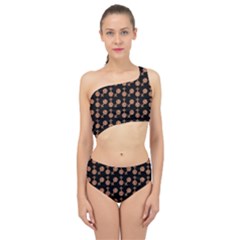 Victorian Crosses Black Spliced Up Two Piece Swimsuit by snowwhitegirl