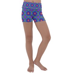 Ml 113 Kids  Lightweight Velour Yoga Shorts by ArtworkByPatrick
