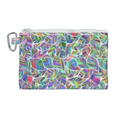Leaves Leaf Nature Ecological Canvas Cosmetic Bag (large) by Mariart