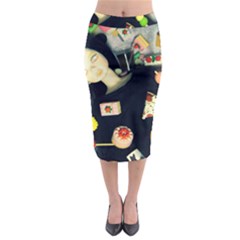 Food Midi Pencil Skirt by snowwhitegirl