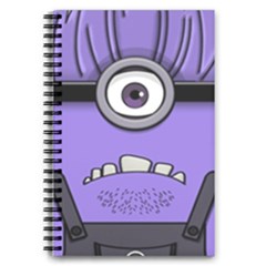 Evil Purple 5 5  X 8 5  Notebook by Sudhe