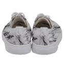 Marble Pattern Kids  Low Top Canvas Sneakers View4