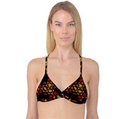 Algorithmic Drawings Reversible Tri Bikini Top by Sudhe