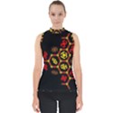 Algorithmic Drawings Mock Neck Shell Top View1