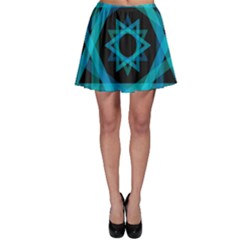 Transparent Triangles Skater Skirt by Sudhe