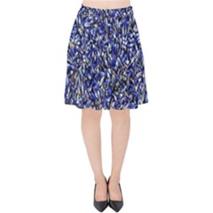 Lavender Velvet High Waist Skirt by ArtworkByPatrick