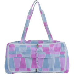 Geometric Pattern Design Pastels Multi Function Bag by Sudhe