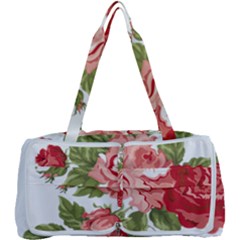 Flower Rose Pink Red Romantic Multi Function Bag by Sudhe