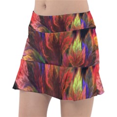 Abstract Digital Art Fractal Tennis Skirt by Sudhe