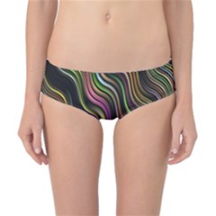 Psychedelic Background Wallpaper Classic Bikini Bottoms by Sudhe