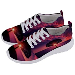 Flight Landscape Nature Sky Men s Lightweight Sports Shoes by Sudhe