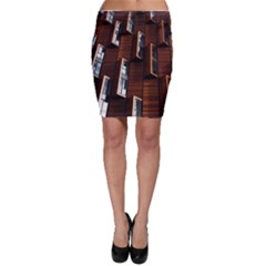 Abstract Architecture Building Business Bodycon Skirt by Sudhe