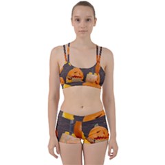 Old Crumpled Pumpkin Perfect Fit Gym Set by rsooll