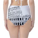 Line Art Architecture Classic High-Waist Bikini Bottoms View2