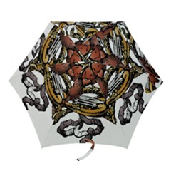Transparent Background Bird Mini Folding Umbrellas by Sudhe