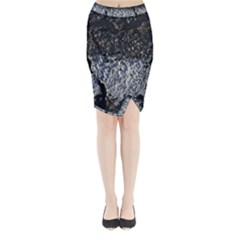 Asphalt Road  Midi Wrap Pencil Skirt by rsooll