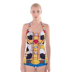 Woody Toy Story Boyleg Halter Swimsuit  by Sudhe