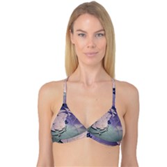 Digital Art Art Artwork Abstract Reversible Tri Bikini Top by Pakrebo