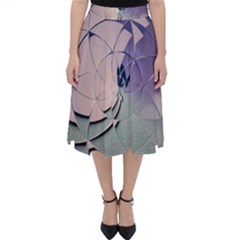 Digital Art Art Artwork Abstract Classic Midi Skirt by Pakrebo