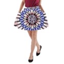 Digital Art Art Artwork Abstract A-Line Pocket Skirt View1