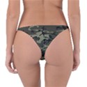 Camo Dark Green Reversible Bikini Bottom View2