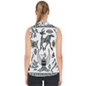 African Senufo Korhogo Tribal Ethnic Art  Mock Neck Shell Top View2