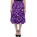 Textile Cross Pattern Square Classic Midi Skirt View1