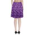 Textile Cross Pattern Square Pleated Skirt View2