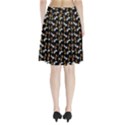 Lamb Pattern Black Pleated Skirt View2