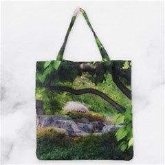 Chicago Garden Of The Phoenix Grocery Tote Bag by Riverwoman