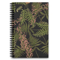 Fern Black 5 5  X 8 5  Notebook by snowwhitegirl