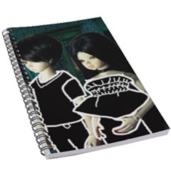 Dolls In Living Room 5 5  X 8 5  Notebook by snowwhitegirl