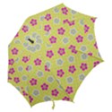 Traditional Patterns Plum Hook Handle Umbrellas (Small) View2