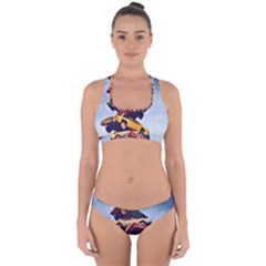 Pretty Colors Cars Cross Back Hipster Bikini Set by StarvingArtisan