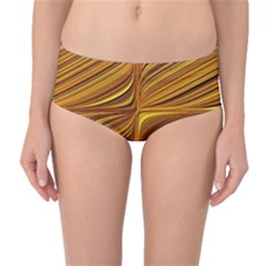 Electric Field Art Xxix Mid-waist Bikini Bottoms by okhismakingart