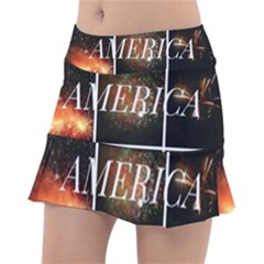 America Tennis Skirt by okhismakingart