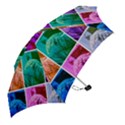Color Block Queen Annes Lace Collage Mini Folding Umbrellas View2