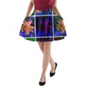 Sumac Collage A-Line Pocket Skirt View1